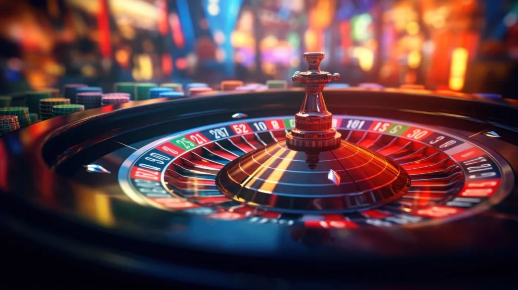 Game slot jackpot progresif SirkuitPoker dengan tampilan visual futuristik