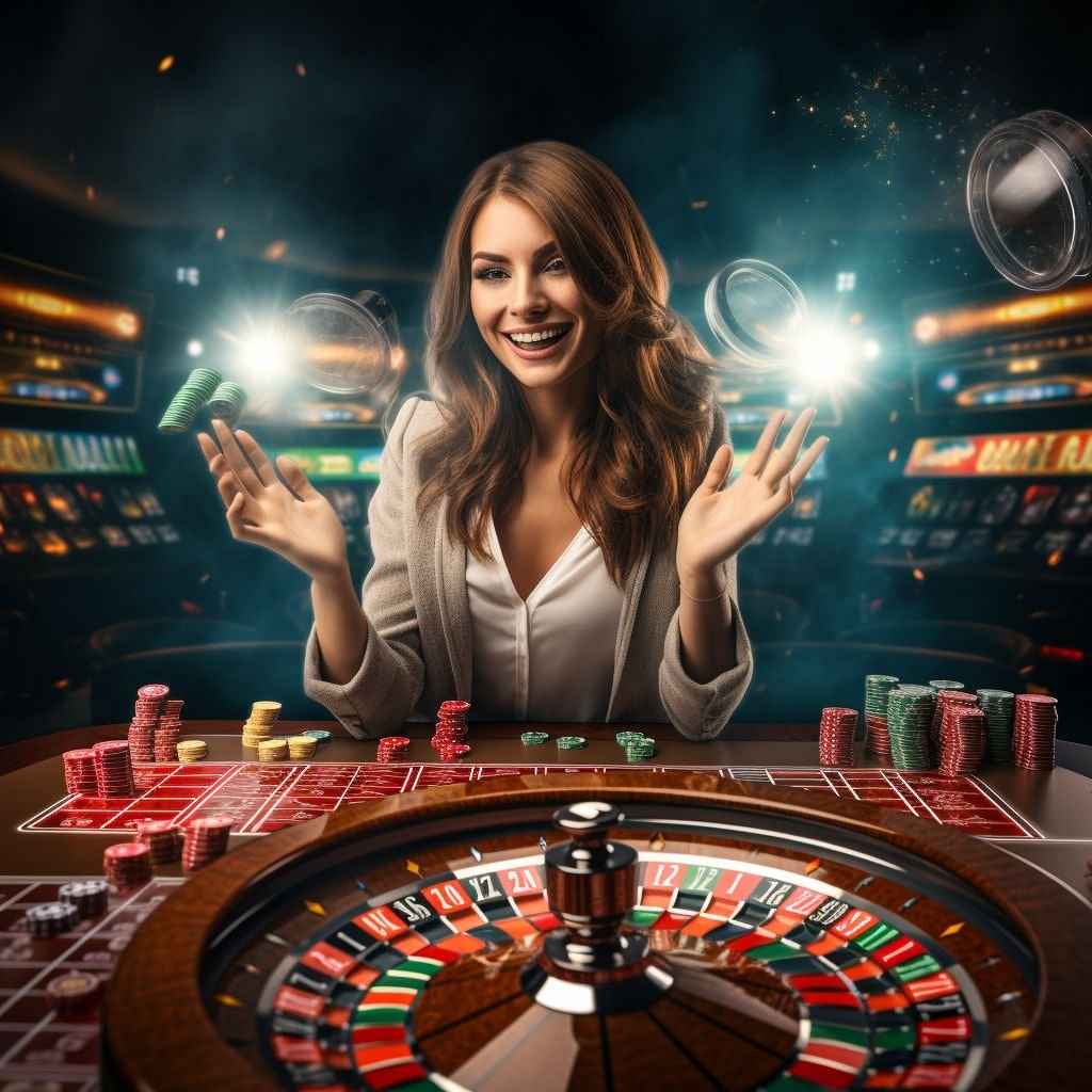 Roda Live Roulette berputar di meja SirkuitPoker dengan dealer profesional